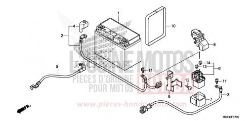 BATTERIE CB1100SAE de 2014